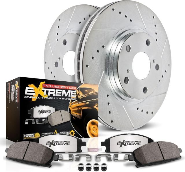 carbon fiber ceramic brakes pads and rotors