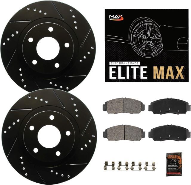 front brakes pads and rotors