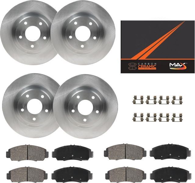 max advanced brakes pads and rotors