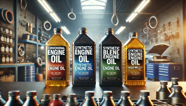 different types of car engine oil